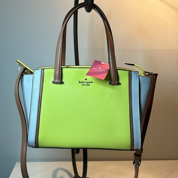 Kate Spade ♠️ Patterson Drive Geraldine Satchel (Large) in Limelight